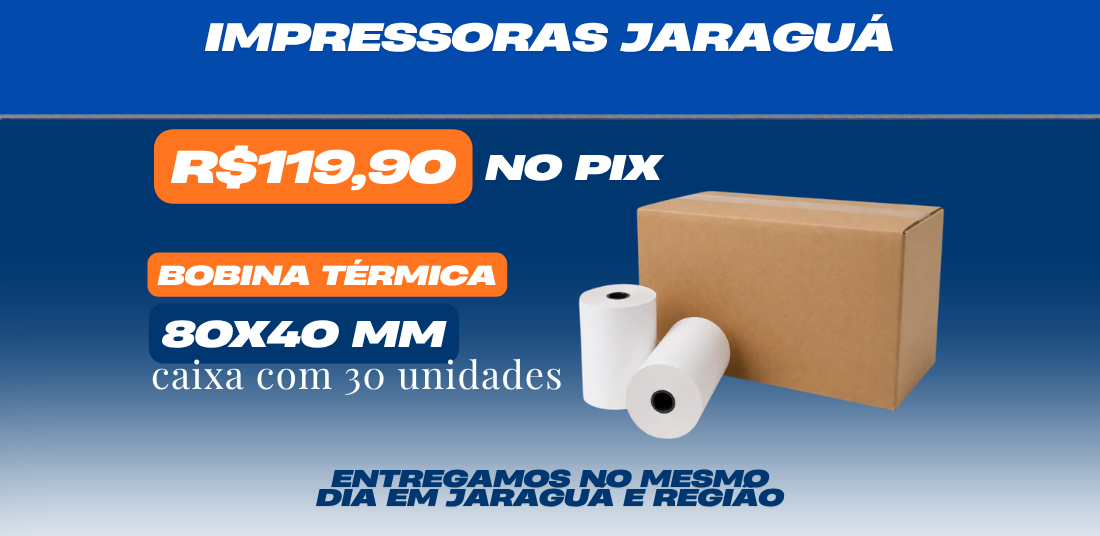 Bobina de Papel Térmico: Como Escolher | Impressoras Jaraguá