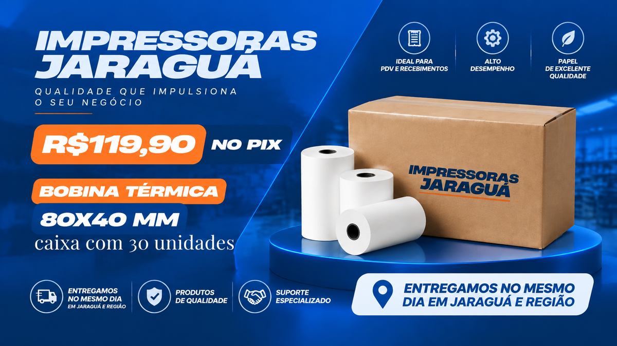 Como Economizar na Compra de Bobinas Térmicas 80x40