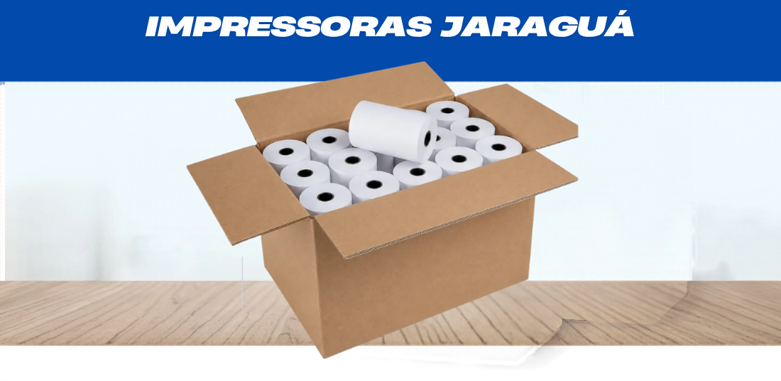 Bobina Térmica 80x40 em Jaraguá do Sul | Caixa com 30 Rolos