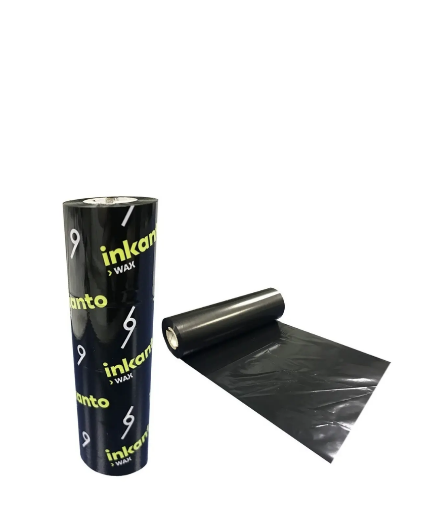 Cx 6 ribbons cera 110x74 Inkanto para Argox Zebra Elgin impressora