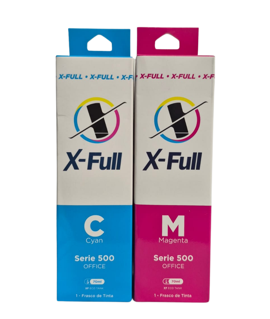 Kit com 4 Tintas Compatíveis para Epson EcoTank 504 / 544 – 4 Cores