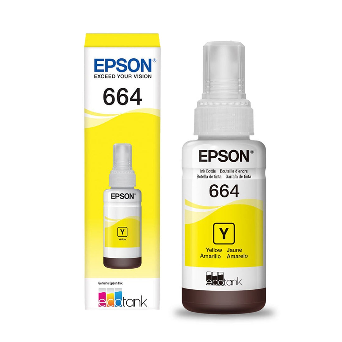 Tinta Epson 664 Original para Ecotank L110