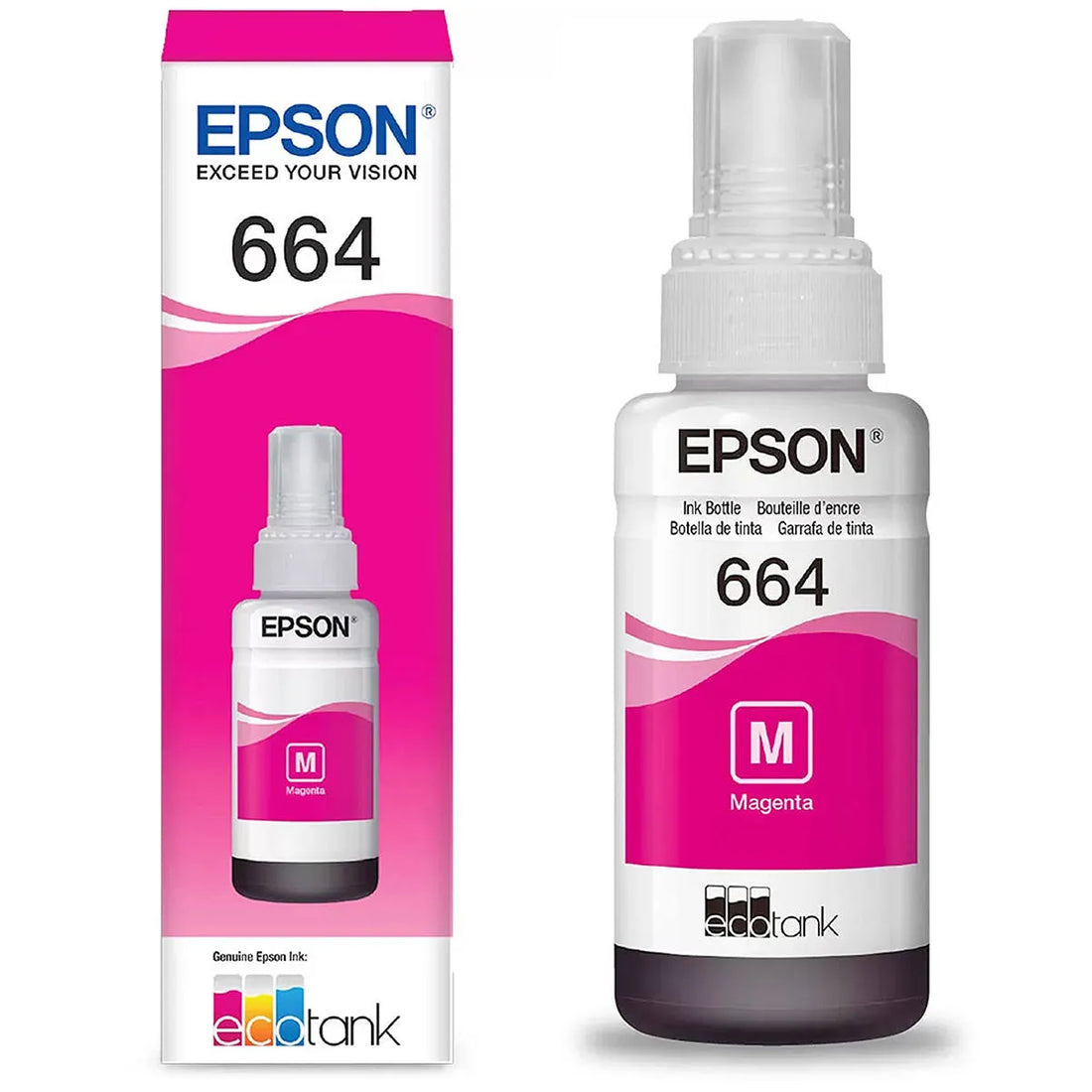Tinta Epson 664 Original para Ecotank L110