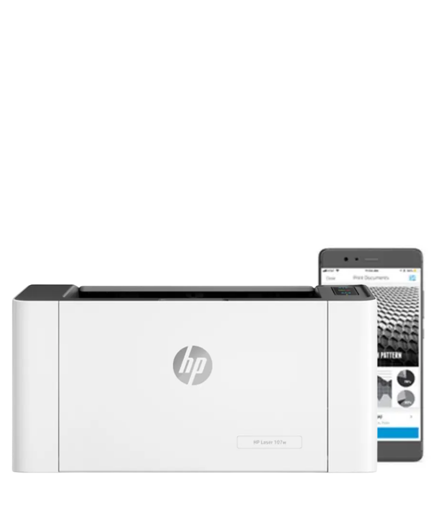 Impressora Laser Monocromática HP Laser 107w / 220w / Brinde Tonner para 1000 Páginas