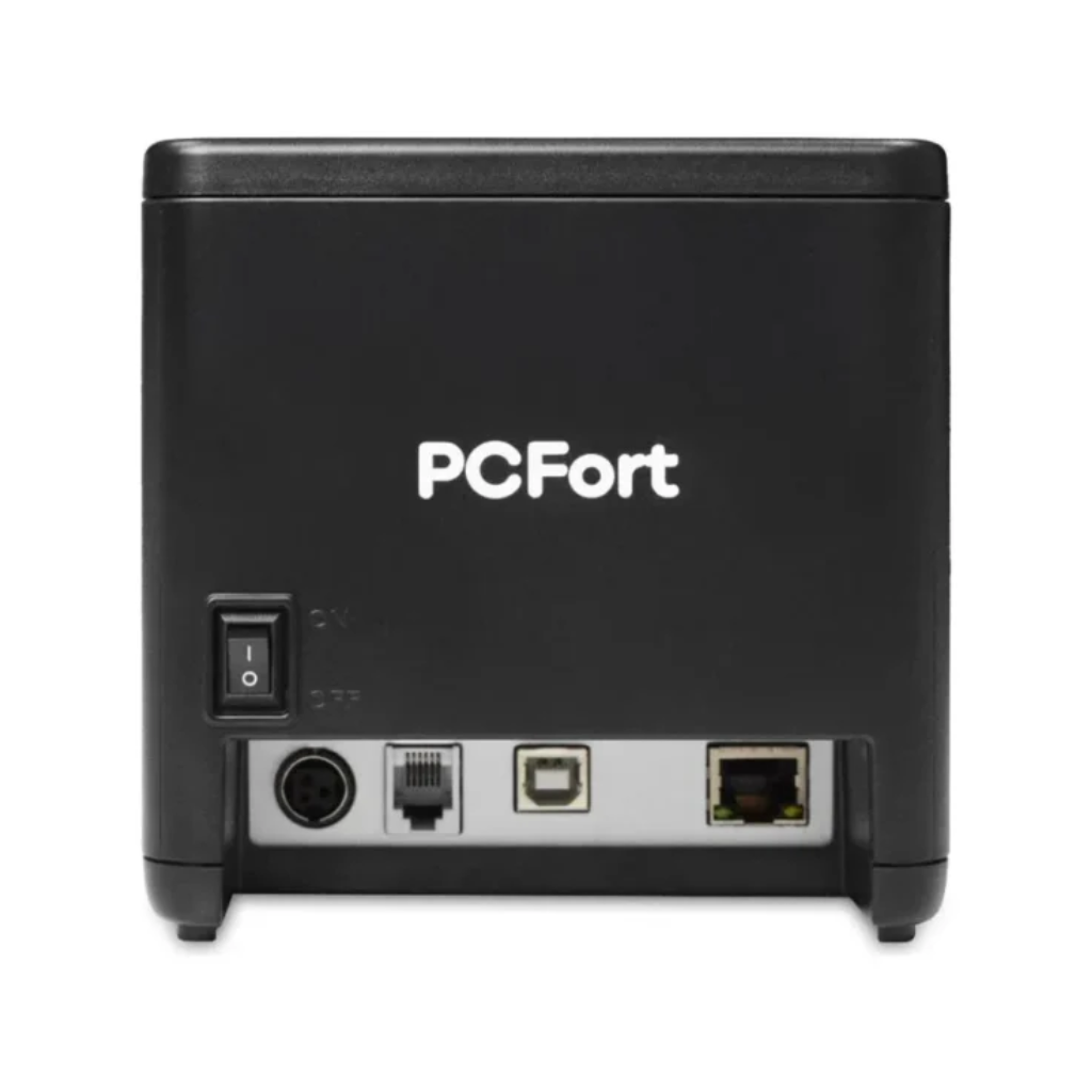 Impressora De Cupom Pcfort E200m V2 Usb E Ethernet Preto 220w