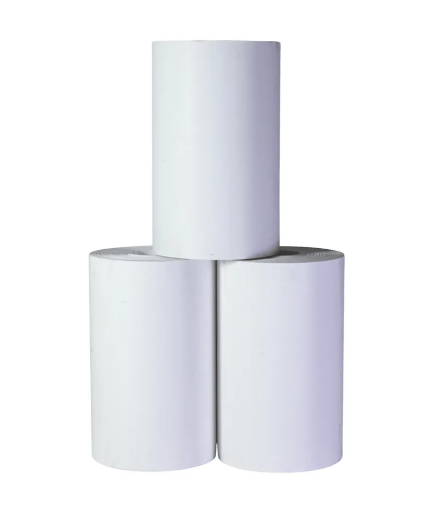 Caixa Com 30 Rolos De Bobinas Térmica 80x40 Branca
