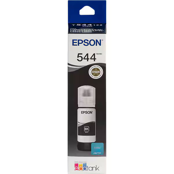 Garrafa de Tinta para Ecotank Preto T544 - T54412-BR - Epson - CX 1 UN