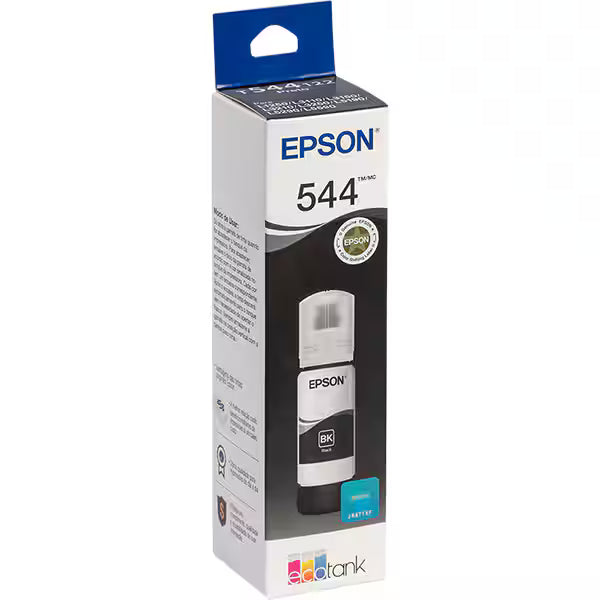 Garrafa de Tinta para Ecotank Preto T544 - T54412-BR - Epson - CX 1 UN