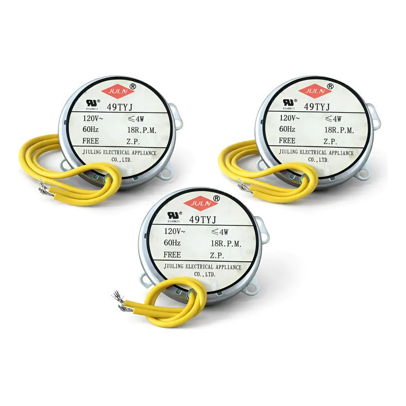 Kit Com 3 - Motor Microondas 49tyj 110v 18rpm Barber Pole