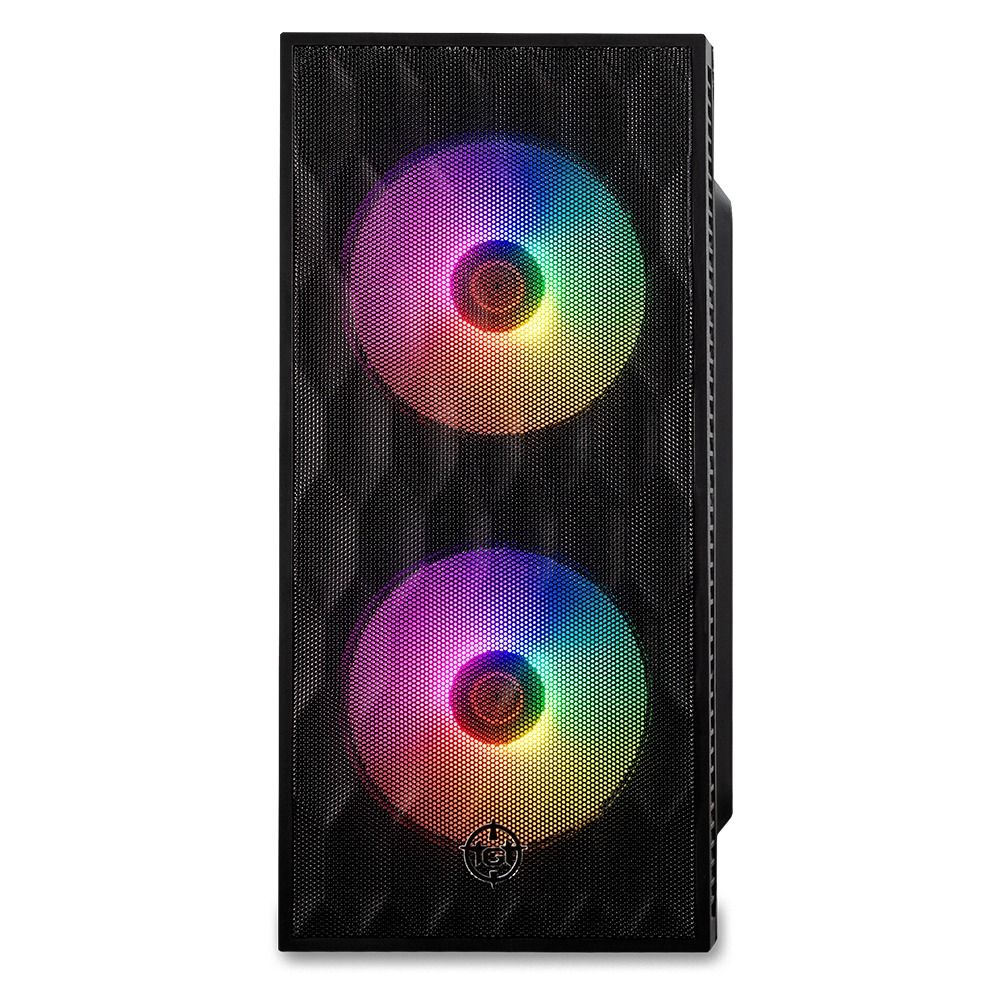 PC Completo Mancer Draco II Ryzen 3 3200G, 8GB RAM, SSD 240GB + Monitor e Kit Periféricos