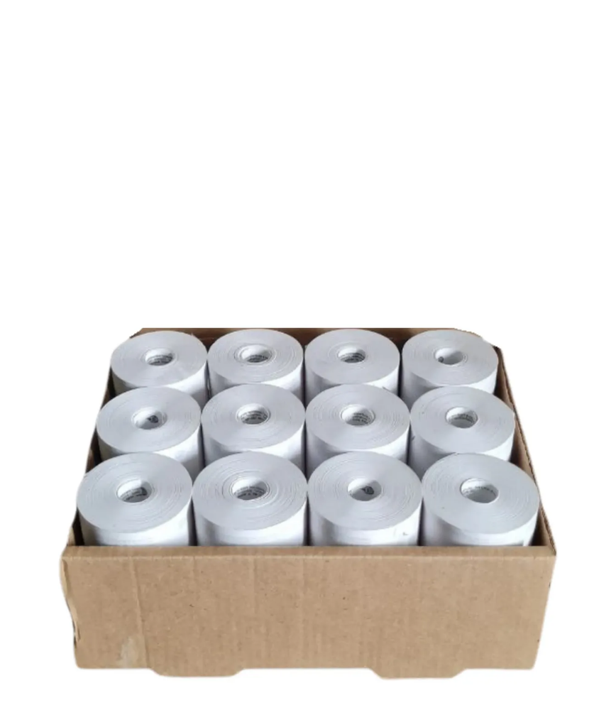 Bobina Térmica 80x40 Pdv Cupom Fiscal Cx 12 Cor Branco