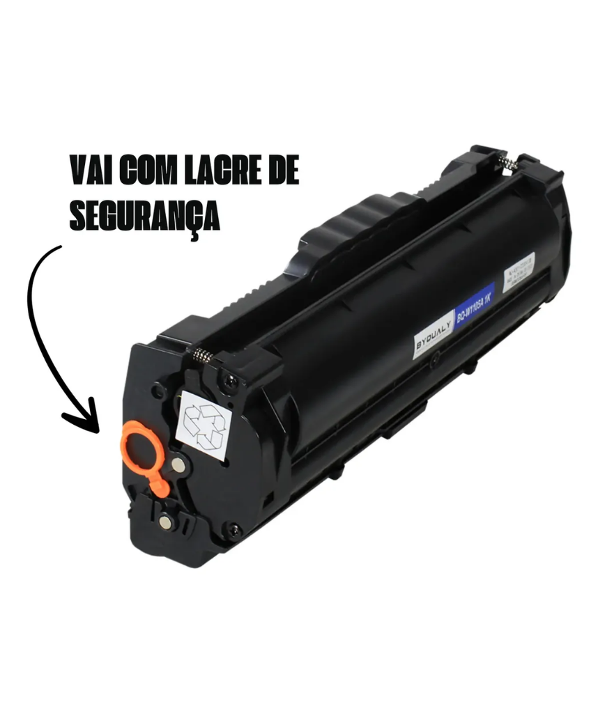 Kit 2 Toner Compatível C/ Chip 105a W1105a 107a 135w 137fnw Preto