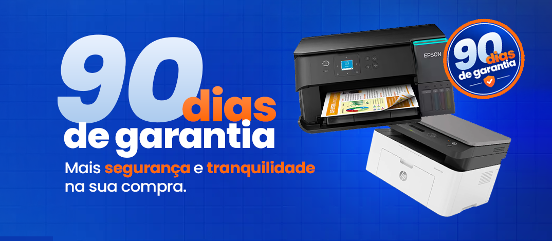 90 dias de garantia. Mais segurança e tranquilidade na sua compra. Ver política de trocas e garantia.