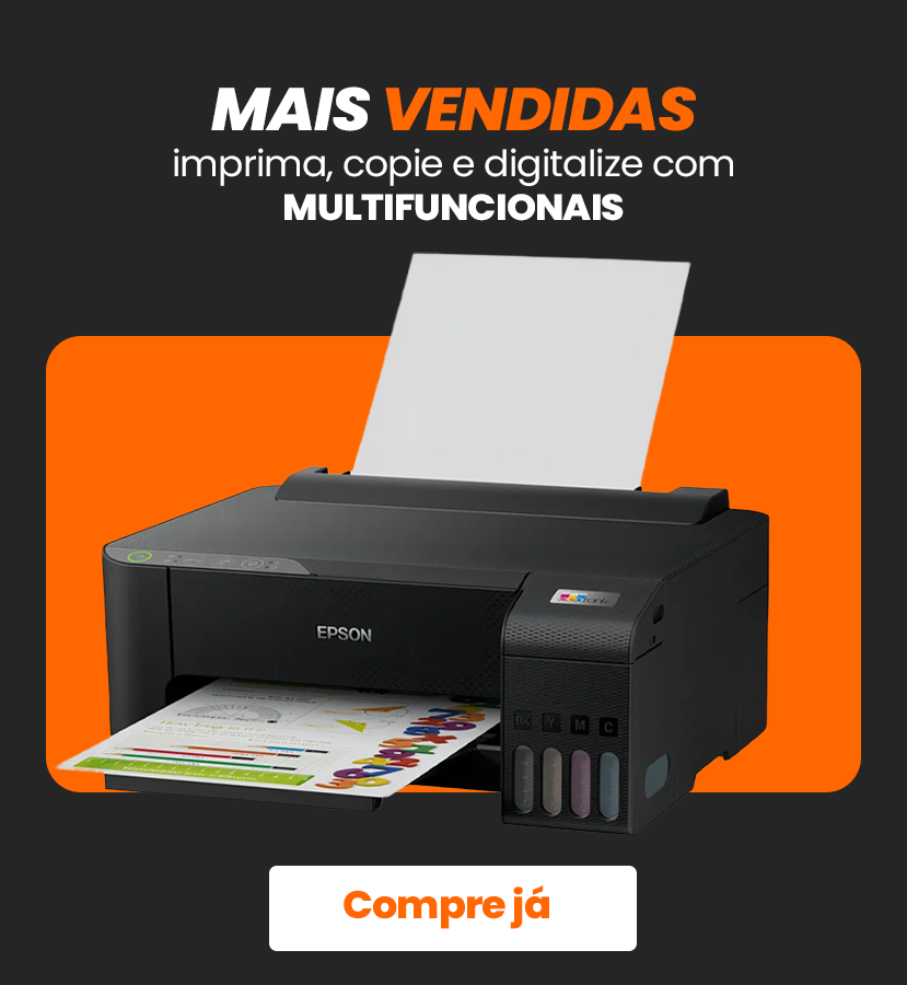 Mais vendidas: impressoras multifuncionais. Imprima, copie e digitalize. Compre já.