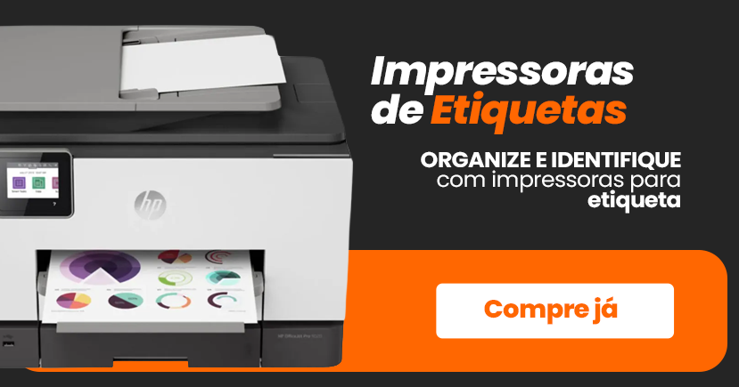 Impressoras de etiquetas. Organize e identifique. Compre já.