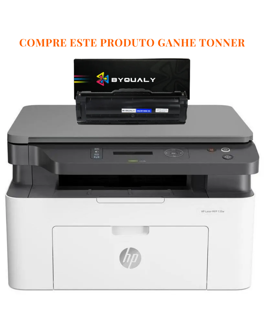 Impressora multifuncional monocromática HP LaserJet Pro 135W / Wiffi / 220w