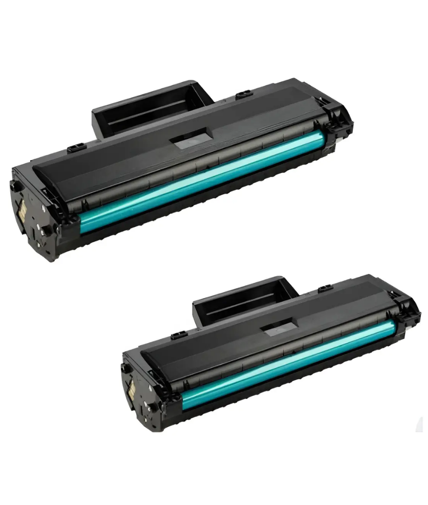 Kit 2 Toner Compatível C/ Chip 105a W1105a 107a 135w 137fnw Preto