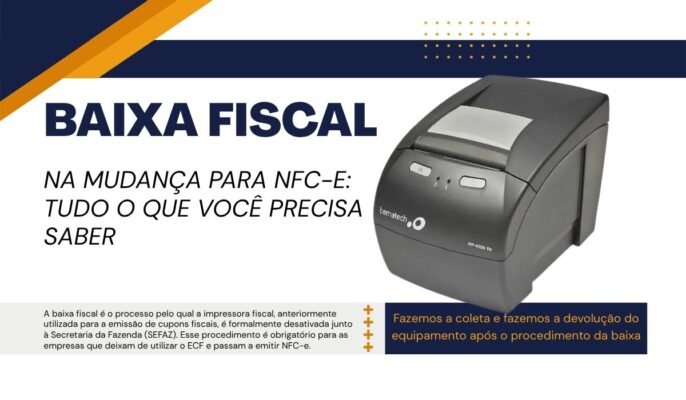 Baixa da Impressora fiscal